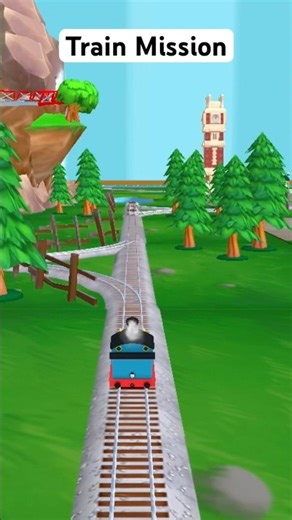 TRAIN MISSION 🚂 MagicTracks#ThomasTheTrain#TrainGame#KidsTrainGame#ToyTrain#TrainAdventure#short