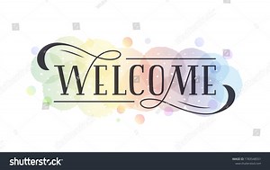Welcome Hand Drawn Typography Poster Vector Stock Vector (Royalty Free) 1783548551 | Shutterstock