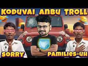 😂 Families Ku அல்வா | மீண்டும் Koduvai Anbu Troll | Insta Influencer Roast | mr scooby