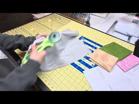 Part 1: OESD Sweet Easter Wishes Tiling Scene - Fabric Prep & stitch out on Brother PR1050 1055 1060