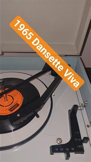 1965 Dansette Viva Plays The Chiffons 1966 45rpm Vinyl Single