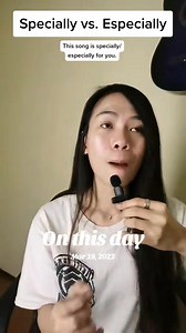 Specially vs. Especially #grammartips #EnglishClass #LearnEnglish | Winma Carvajal