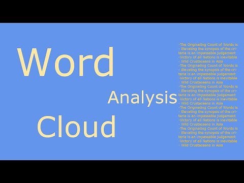 Create word cloud from full sentences, tweets, etc. - Tableau Quickvids