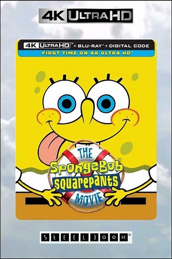 The SpongeBob SquarePants Movie [4K UHD Steelbook + Blu-ray + Digital Copy] #SHORTS