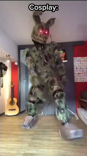springtrap dance memes📲 #fnaf #memes #springtrap #bitebynight #cosplay