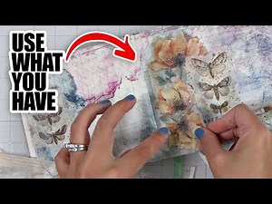 Create AMAZING Art Journal Pages with Simple Rice Paper Techniques