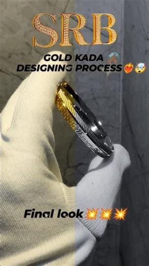 Exclusive Men Kada 30gm swipe for part 1,2 #viral #gold #trending #kgf #jewellery #makingvideos #yt