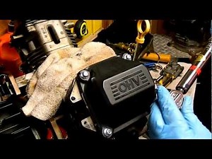 HOW TO CHANGE VALVE COVER GASKET AND COVER KOHLER COMMAND CH18
