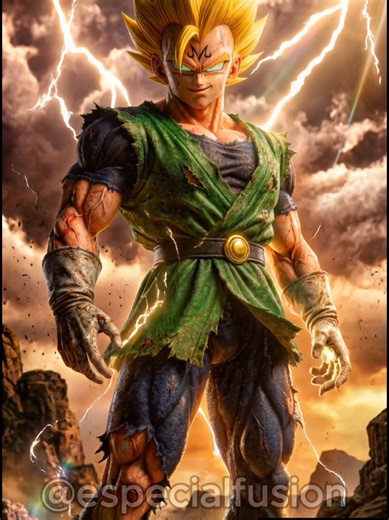 as fusões que você não viu em Dragon Ball parte 3 #viral #fusion #ai #dbz