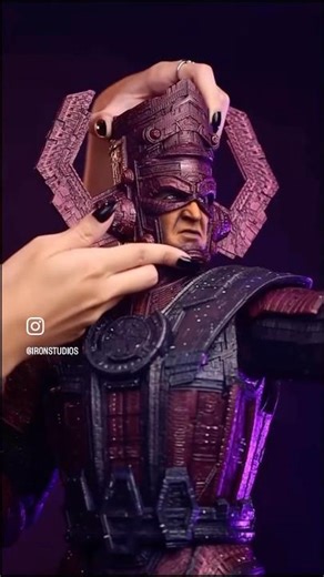 FANTASTIC FOUR STATUETTE 1/20 DEMI ART SCALE STATUE GALACTUS BATTLE DIORAMA DELUXE 80 CM