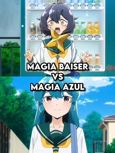 Magia Baiser vs Magia Azul - Gushing over Magical Girls manga (Mahou Shoujo ni Akogarete)