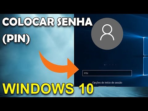 COMO COLOCAR UMA SENHA NO WINDOWS 10