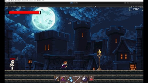 unity实习求职demo演示视频