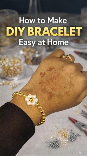 How To Make Jwellery Easy At Home 💍DIY#diy #jwellery #craft
