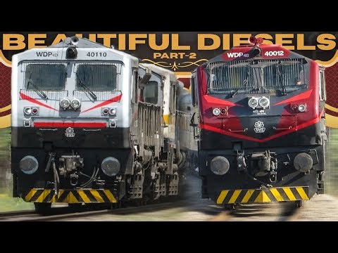 Maharajas Express Season 2025-26 ~ Beautiful Diesel Trains in Jaipur Part 2 | Indian Railways