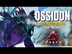 This is the BEST Ossidon Taming Method | Ark Survival Ascended