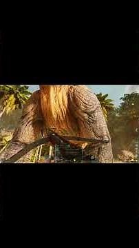 How to tame a parasaur in Ark!!