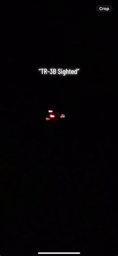 (Video): “TR-3B Sighted” Statement: “I was outside last night using my telescope and saw this triangular aircraft silently moving through the sky at the speed of a helicopter. It was almost silent, except for a deep humming noise that I captured on video (Not this video). This short clip is from the live photo feature on my phone. Spotted in western Pennsylvania USA.” Redditor: Smugg3494 🚬👀 #ufo #ufodisclosure #secretspaceprogram #ShadowLurker #WFO #tiktok