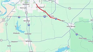 Interstate 55 open in north Mississippi. Interstate 22 westbound open