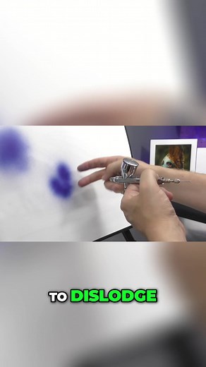 Quick Fix for Blocked Airbrush Techniques