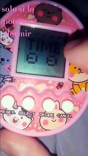 como dormir a tu tamagotchi