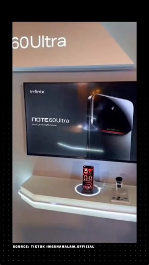 This is Infinix Note 60 Ultra Pininfarina Hands On 🗓️ Release March 6,78 1.5K AMOLED 144Hz Mediatek Dimensity 8400 (4nm) 3.25Ghz GPU Mali-G720 MP7 1300 MHz RAM LPDDR5X, UFS 4.0 1x 3.25 GHz – Cortex-A725 3x 3 GHz – Cortex-A725 4x 2.1 GHz – Cortex-A725 200MP OIS 100X Zoom 50M Selfie ? Dual Stereo Speaker, 2 Mic DTS Audio In Display Fingerprint Gyroscope Hardware LED Strip Matrix Mini Display Dual Stereo Speaker, 2 Mic Sound by JBL 7000mAh 100W, 50W Wireless, Bypass Charging NFC, Dual SIM, 5G N78 