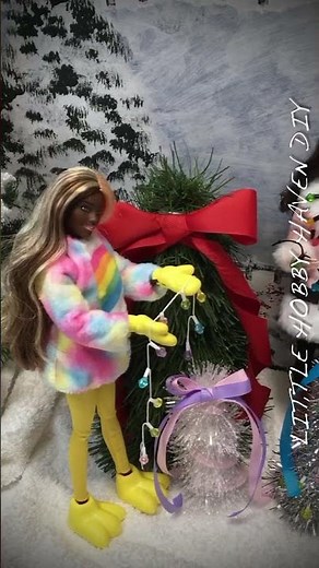 Mini Showcase:3 Easy Mini Christmas Crafts: DIY Christmas String Lights, Necklace & Tree!