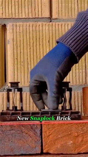 Subhash Kunchapu on Instagram: "New Snaplock brick system"