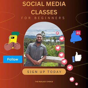 5.4K views · 206 reactions | Are you an individual, small business owner, or company looking to learn how to use social media effectively?? Sign up for my classes  | PNG for REALZ | Facebook