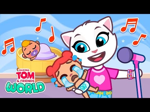Sing Along With Angela 🎶😃 Talking Tom & Friends: World Gameplay