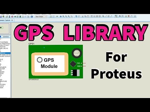 how to add gps module library in proteus | GPS library | proteus software Tutorial
