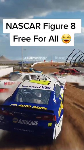 NASCAR Figure 8 Chaos in Wreckfest! 😂