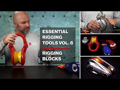 How to Pick Rigging Blocks for Lifting, Logging & Tree Care | Essential Rigging Tools Vol. 6