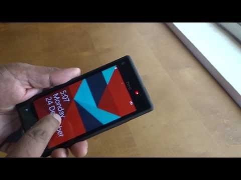 How to do a factory reset of an HTC 8X Windows Phone