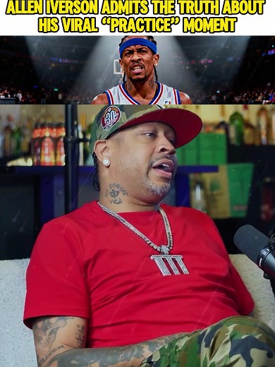Allen Iverson Admits The Truth About His Viral “Practice” Moment #shaq #shaquilleoneal #bigpodcast #lakers #superbowl #ai #alleniverson #lakers #philly
