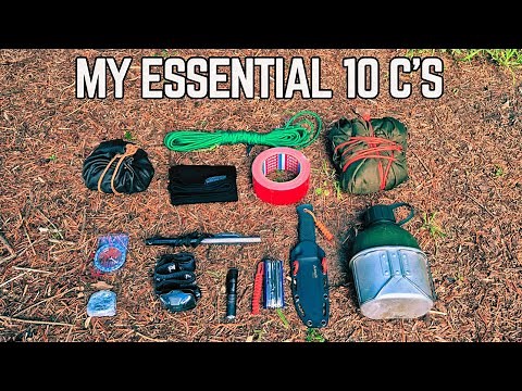 The 10 C’s of Survival – Minimalist EDC for Bushcraft & Outdoors