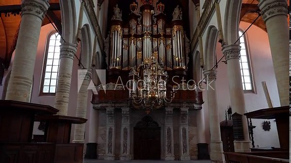 Organ in The Oude Kerk (English: Old Church), Amsterdam's oldest building