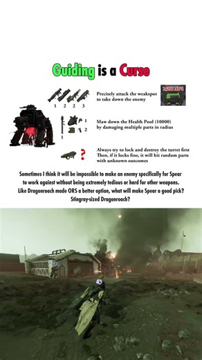 AH should really look into the Spear Gun - Helldivers 2