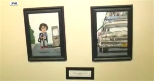 10-year-old creates art line of pop culture classics with dad