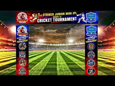 🔴Striker Delhi Dragons Vs Striker Sarpanch Warriors 1st Striker Junior Mini Ipl U15 Cricket Tournam