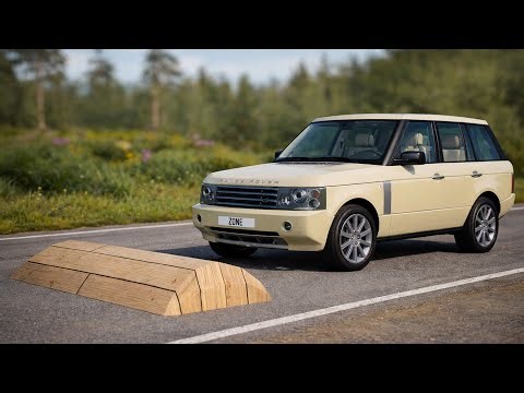 Cars vs Unreal Speed Bump🪵 Challenge BeamNG Drive!