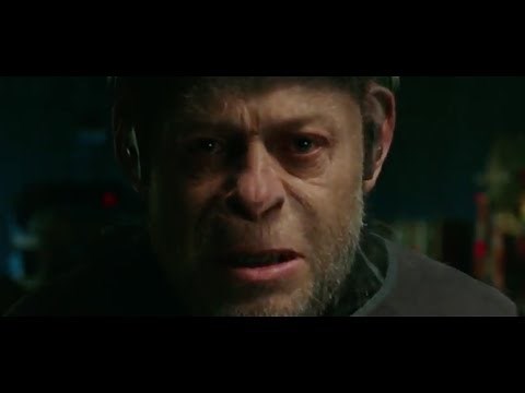 Andy Serkis transforming into Cesar (War of the Planet of the Apes)