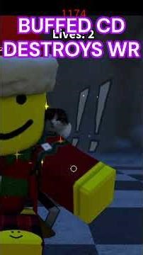 BUFFED CD DESTROYS WR USER #yba #roblox #trending #shorts #tiktok #viralvideo #viralshorts #jjba
