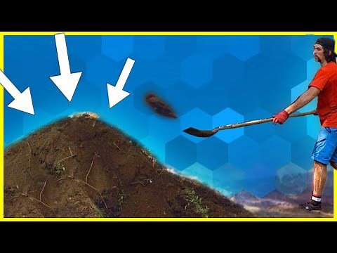 Digging Up My Moms Back Yard to Build a Bike Jump