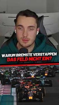 That's why Verstappen didn't slow down the field! #formula1 #f1 #verstappen