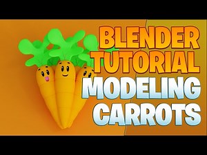 Modeling carrots - Blender Tutorial