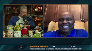 7.7K views · 88 reactions | "Check Check let's go to New York J-Lo New York." Booger McFarland shares some of the crazy things he heard at the line of scrimmage while playing in the NFL. For Booger's full appearance: https://www.youtube.com/watch?v=unTuFJXqh1k | The Dan Patrick Show | Facebook