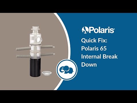 Polaris 65 Pressure Side Pool Cleaner Internal Breakdown - Quick Fix