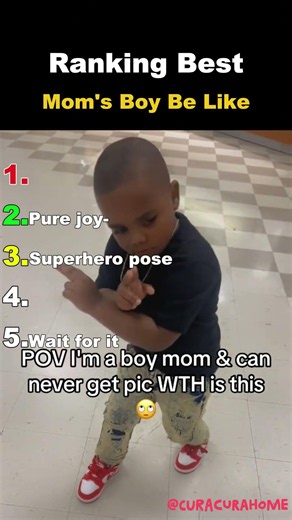 Ranking Best Mom's Boy Be Like #usa #funnyvideos