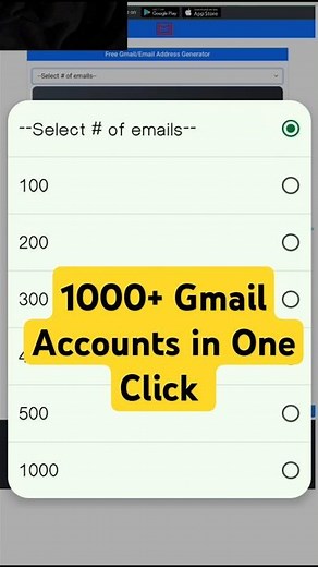How to Create Bulk Gmails With Password | Bulk Gmail Method #shorts #creategmailaccount #bulkgmails